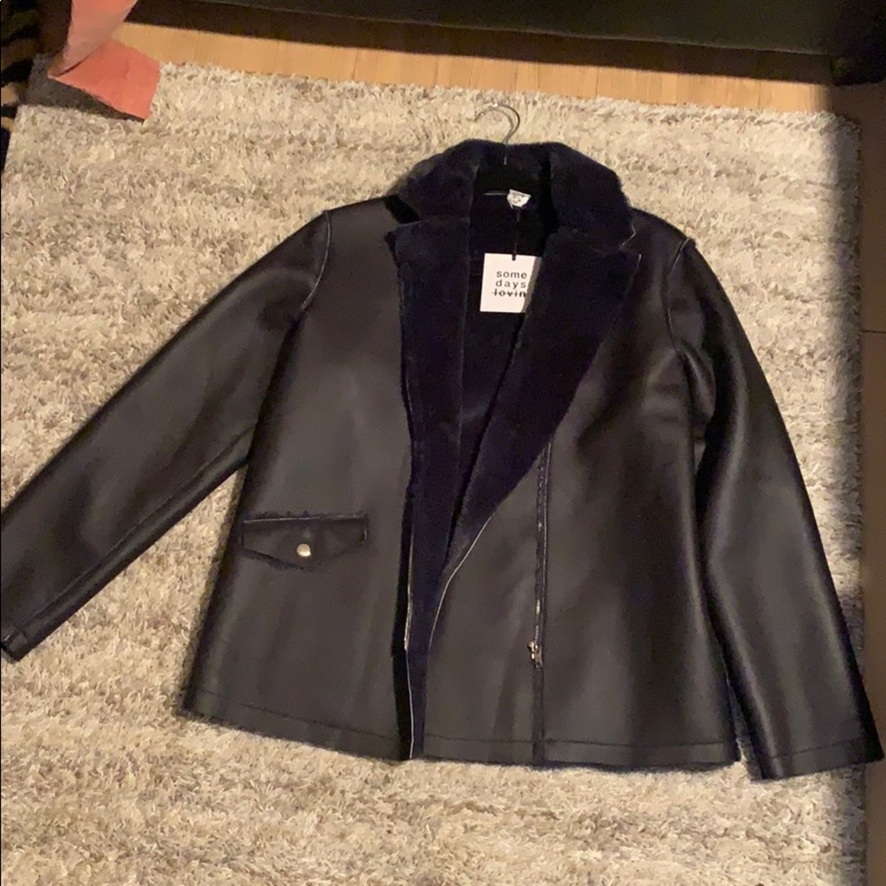 Brand new navy blue Somedays Lovin jacket